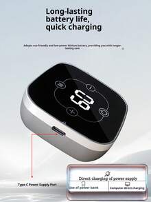 New Electric Heated Knee Massager, Vibrating Knee Heating Pad, Warm Arthritis Relief, Adjustable Temperature, Acupressure Massage For Joint Pain, Elderly Leg Care - Multicolor - View 4