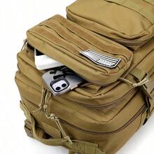 50L/30L Tactical Backpack Military Grade Heavy Duty 3 Day MOLLE Bug Out Bag Ultra Durable Work Backpack For Men Outdoor Adventure Hiking Camping Travel - Multicolor - View 8