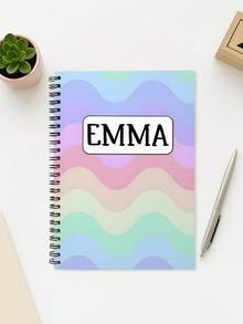 Customize Personalized Kids Notebook,Custom Name, Back To School Gift,12 Styles,Personalized Birthday Party Souvenir, Back To School Season - Multicolor - View 13