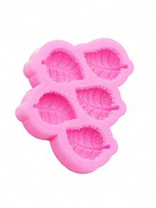 1 khuôn silicon hình lá nhỏ bằng silicon lỏng màu hồng, phụ kiện nhựa để chế tạo gel kem, nhựa, hoa tai, phụ kiện tóc, ốp điện thoại và các bộ phận trang trí - Hồng - Xem 6