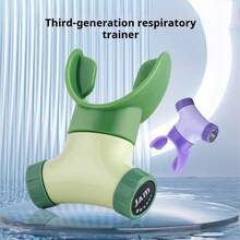 Portable Breathing Trainer With Adjustable Resistance Settings For Enhanced Strength And Endurance,The Breather Respiratory Muscle Trainer, Pressure Breathing Trainer, Resistance Breathing Device, Lung Trainer For Athletes,Breath Trainer - Multicolor - View 2