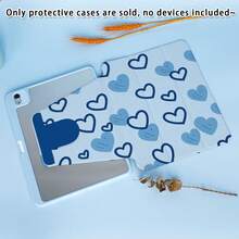 360° Rotating PU Leather Pad Protective Case, Suitable For Pad Mini6/7, Pad 11 2025, Pad Air 11/13 2025 M3, Pad Air (M2) 11/13 Inch, Pad Air 4/5/6 10.9inch, Pad Pro 11 Inch, Pad Pro 12.9 Inch, Pad 10.2 Inch, Pad 9th/10th Generation And Various Models, High-Definition UV Printed Pattern, Anti-Drop, Anti-Scratch, Elegant Design, With Capacitive Pen Slot, Suitable For Business, Work, Travel, Leisure, Parties, And A Great Gift Choice For Kids