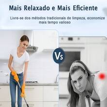Escova Elétrica de Limpeza 9 em 1 Giratória Recarregável – Limpeza Rápida e Eficiente para Toda a Casa - Entrada do Brasil (127V) - Visão 9