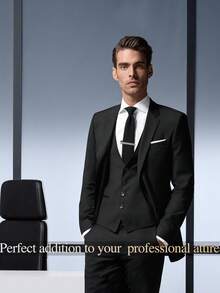 Men's Tie Clip Set, Suitable For Regular Ties, Weddings, Business Ties, Etc.