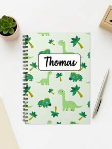 Customize Personalized Kids Notebook,Custom Name, Back To School Gift,12 Styles,Personalized Birthday Party Souvenir, Back To School Season - Multicolor - View 12