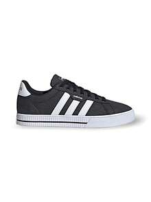Adidas Daily 3.0 系列男士运动鞋 透气吸汗 轻便易洗 纯黑色 白色 适合学校户外穿着 FW7033 - 黑色/白色 - 查看 3