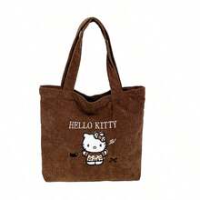 三丽鸥Hello Kitty可爱大容量抓绒单肩包，适合工作和外出，便携时尚，方便携带，是度假和健身的理想之选。 - 彩色 - 查看 6