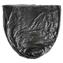 Aluf Plastics Bolsas de basura de densidad, 10 galones, 1000 unidades, 8 micras (eq), 24 x 24 pulgadas, negras, para baño, oficina, industrial, comercial, conserjería, municipal, reciclaje(Negro) - Multicolor - Ver 3