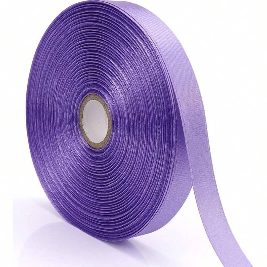 1/2 Inch, Light Purple Ribbon For Gift Wrapping 50 Yards Perfect Wedding Party Wreath Sewing DIY Hair Accessories Dration Floral Hair Balloons Other Projects - Multicolor 603 - View 1