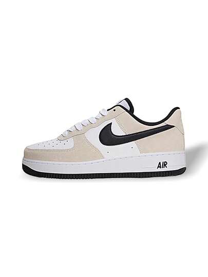 Nike Men Sneakers Sweat Absorption Breathable Sun Protection Windproof Spring Versatile Logo Solid Good Elasticity Easy To Wash Quick Dry Sports Outdoor Running Daily School Men Beige Black White IB6388-100