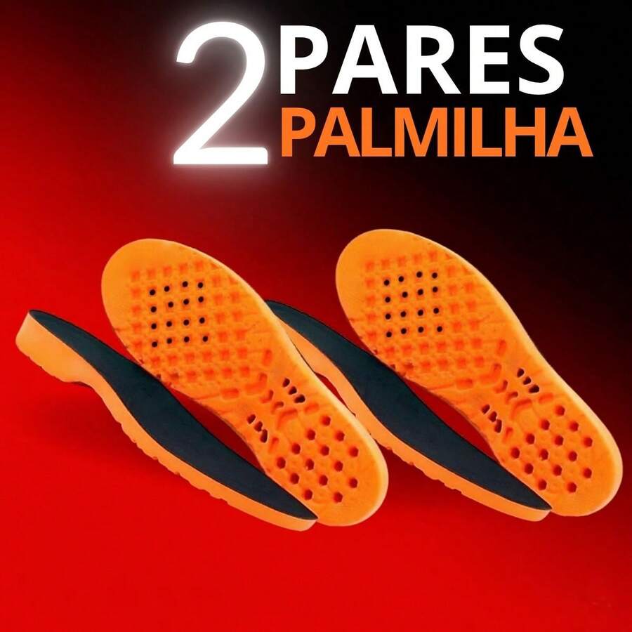 Comfortable Insole Kit (2 Pairs) For Those Who Spend Hours On Their Feet, Anti-Impact. - 橘色 - 查看 1