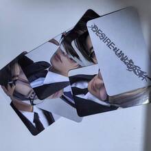 7张En-Hypen DESIRE照片卡 - 卡牌游戏收藏套装 | 双面光面LOMO卡 | 粉丝收藏纪念品 | 生日理想粉丝礼物 | 偶像周边 | 房间装饰 - 彩色 - 查看 3