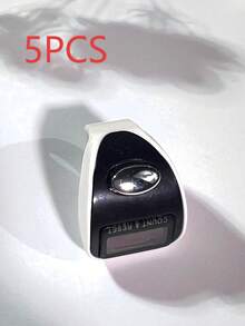 1 件便携式手指计数器手动环形迷你计数器，节日礼物（不含电池），手指计数器，环形电子按钮计时器，学生/商务手指计数器，适用于编织计数，多种颜色可选 - 彩色 - 查看 21