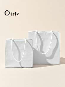 Oirlv 1 Hộp đựng trang sức, hộp đựng trang sức, nhẫn, hoa tai, vòng cổ, mặt dây chuyền, vòng tay, hộp đựng quà tặng cho đám cưới, hộp trưng bày trang sức/hộp trưng bày nhẫn/hộp trưng bày hoa tai, hộp trưng bày vòng cổ/hộp đựng vòng tay - trắng - Xem 7