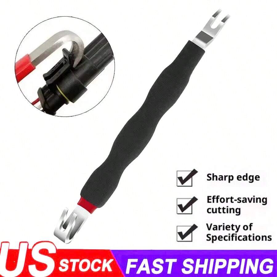 1PCS Automotive Electrical Terminal Connector Separator Removal Tool, Universal Plug Connector Remover For Cars, Electrical Connector Toolfor Most Vehicles, Electrical Connector Removal Tool - 黑色 - 查看 1