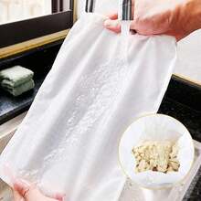 6-Pack - 200-Mesh Fine Filter Bags & Nut Milk Bags, Reusable Filters - Ultra-Fine Nylon Mesh - For Nut Milk, Juice, Cold Brew Coffee, Tea, Coffee, Soy Milk - Multicolor - View 7