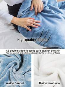 Shark Hooded Blanket - Extra Large Wearable Shark Blanket/Flannel Hooded Cape, Super Soft Plush Hooded Blanket, Cartoon Shark Pattern, One Size Fits All, Suitable For Adults, Hooded Sleeping Bag, Great For Casual, Movie Night, Camping And Travel, Perfect Holiday Gift For Christmas, Birthday, Thanksgiving, Winter, Secret Santa, For Women And Men - Multicolor - View 5