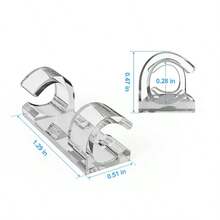 1 Pack Of 20/5 Packs Of 100, Light String Hook Organizer, Invisible Organizer,Universal Light String Hook And Wire Manager,Can Wrap Various Light Strings Such As Christmas Snowflake Lights, Green Leaf Vine Lights,On The Organizer.The Light Rope Hook And Wire Manager Can Organize Various Wires And Light Ropes To Make Them Orderly And Beautiful.