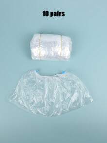 Disposable Plastic Shoe Covers, Waterproof Protective Shoe Sleeves For Indoor & Outdoor Use, Ideal For Keeping Shoes Clean & Dry, Suitable For Homeowners, Contractors, Event Attendees, Perfect For Construction Sites, Rainy Days, Clean Rooms, Adding A Hygienic & Practical Touch To Footwear Protection, Available In Large Quantity With Design,Shoe,Spring Summer Picks,Brides Maid Gifts,Room,Bedroom Decor,Beach,Travel,For Men,For Women,Vacation,Women's Day,Travel Essentials,Wedding Favours,Y2k,Bedroom,Car Accessories Women,Kitchen Decor,Beach,Summer,Vacation,Holiday,Travel Essential,Going Out Tops,Household Items - Multicolor - View 12