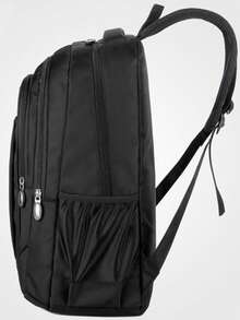 Waterproof Nylon Backpack Suitable For Students And Business People - Large Capacity, Durable Oxford Fabric, Laptop Compartment, With Practical Pockets, Ideal For School Return Trips - Multicolor - View 2