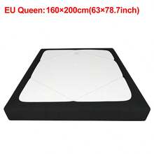 1 pieza Falda de cama con envolvente de jacquard a rayas, opciones de colores elásticos multicolor, antideslizante y antipolvo, protege tu ropa de cama, agrega moda, adecuado para todas las estaciones - opción perfecta para la decoración del dormitorio y la sala de estar - Multicolor - Ver 21