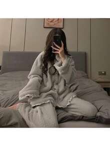 Women Two-Piece Outfits - Grey - View 6
