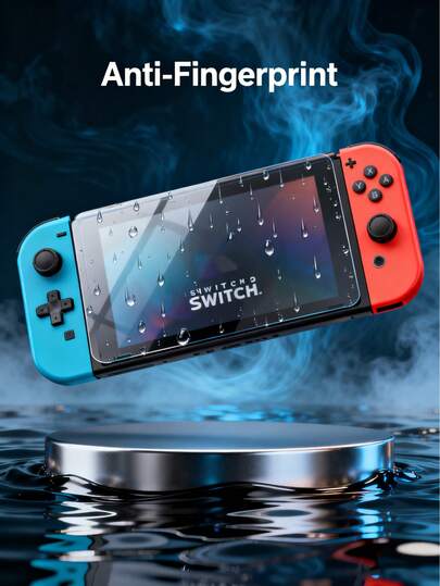 4-Piece Value Pack Of Tempered Glass Screen Protectors For Switch 2, 2025 Upgraded Version, Bubble-Free Application, Fingerprint-Resistant, Shockproof, Advanced Protection, Installation Tool Included.