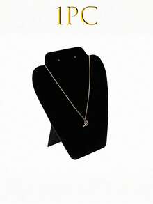 10/1pc,Jewelry Display Stand With Bust, Necklace, Pendant & Earring Holder, Tower Shaped Display Rack Valentine Day Back To School,Jewelry Display Stand, Bust Shape Necklace, Pendant, Earring Display Rack, Jewelry Tower Stand For Necklaces, Pendants, Earrings - Multicolor - View 15