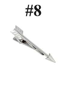 Men's Tie Clip Set, Suitable For Regular Ties, Weddings, Business Ties, Etc.