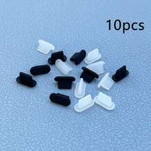 10 miếng silicon bảo vệ cổng sạc Type-C chống bụi - Vỏ bảo vệ - Nhiều màu - Xem 18