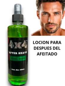 LOCION AFTER SHAVE 4X4 - Verde - Ver 5