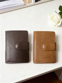 男士大容量多卡位信用卡钱包，小巧便捷透明驾驶证卡夹 - 彩色 - 查看 5