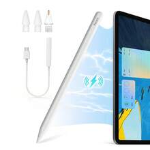 兼容第二代 iPad Pencil（带磁吸充电线），触控笔兼容带防误触功能的 iPad，兼容 iPad A16/10/9/8/7/6，兼容 iPad Mini 7/6/5，兼容 iPad Air 5/4/3，兼容 iPad Air 11 英寸 M3/M2，兼容 iPad Air 13 英寸 M3/M2，兼容 iPad Pro 11 英寸 M5/M4/4/3/2/1，兼容 iPad Pro 12.9 英寸 6/5/4/3，兼容 iPad Pro 13 英寸 M5/M4 - 彩色 - 查看 2