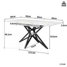 Dining Table & Chair Sets - White - View 2
