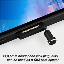 4pcs USB-C Dust Plug, Type-C Dust Proof Charging Port Cover With Cleaning Brush, Compatible With IPhone 17/16/15 Series, Galaxy S22/S21/S20, Note 20/10, And All USB-C Devices - Black - View 4