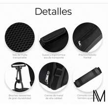 Mochila Transportadora Para Perro Y Gato Portátil Plegable Color Rojo - Negro - Ver 4
