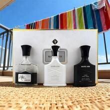 Perfume de hombre Set de 3 EDT para Hombres Mark Him (30ml Cada Uno) Perfume feromonas | Aromas Diversos: Bergamota, Sándalo, Frescos y Herbales | Botellas con Estilo Vintage Elegante y Único | Ideal para Regalos Especiales (Cumpleaños/Navidad/Aniversario) y Cualquier Ocasión | Fragancias que Elevan el Estilo y la Confianza Masculina Quick Ship - Fresco - Ver 8