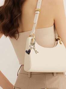 Personalisierter schwarz-herzförmiger Buchstaben (A-Z) Anhänger aus Legierung, geeignet als Schlüsselanhänger, individueller Taschenanhänger oder Handyzubehör-Geschenk. Perfekt für Geldbörsen und Handys von Frauen und ein tolles Geschenk für Freunde, Familie oder Freundin. Kann auch als Outdoor-Accessoire, Partyfavour, Souvenir, Autodekor oder Geschenk für Mädchen oder Valentinstag verwendet werden. - Verschiedenfarbig - Übersicht 9