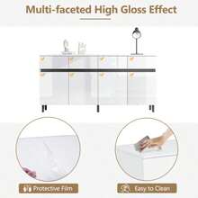 Storage Cabinets - White - View 5