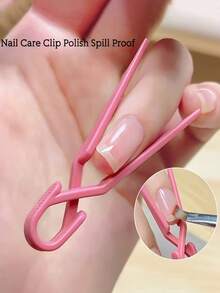 40pcs Nail Art Clip Set, Nail Polish Spill Prevention Clips, Shaping & Positioning Tools, Manicure Accessories, Spill Proof Assistants - Multicolor - View 2