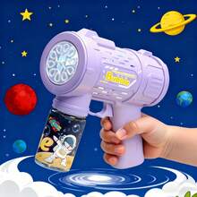 10-Hole Fully Automatic Outdoor Bubble Machine, Bubble Gun With Colorful Lights And Thousands Of Bubbles, Summer Outdoor Beach Toy, Birthday Gift For Boys And Girls, Holiday Gift Toy, Essential For Halloween, Christmas And Wedding Games. - 粉色 - 查看 9