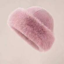 Thick Faux Fur Mongolian Hat, Warm Ear Protection, Versatile & Windproof, Suitable For Autumn/Winter - Multicolor - View 13