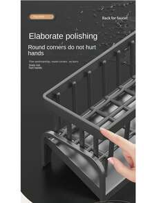 Kitchen Shelf Cleaning Cloth Storage Draining Rack Household Detergent Sponge Rack Water Sink Water Sink Water Sink Artifact Kitchen Items Kitchen Accessories Kitchen Tools