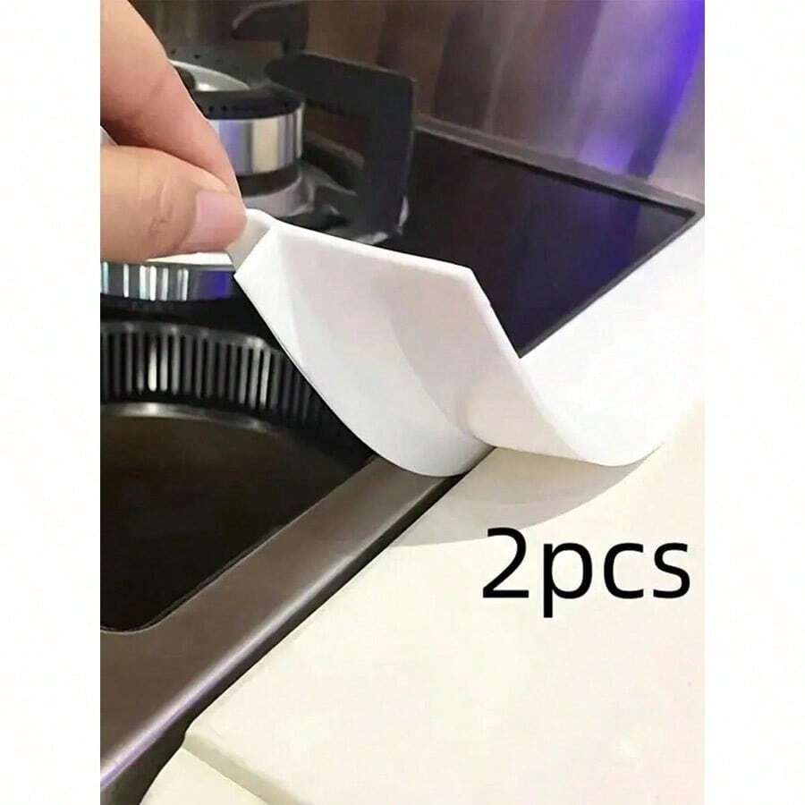2pcs T-Shaped Stove Top High Temperature Resistant Gap Strips Silicone Filling Strips Silicone Sealing Strips Waterproof Oilproof Dustproof Insert Strips Silicone ,Glue Kitchen Gap Cover - Heat Resistant, Waterproof, Stain Resistant - Great For Sealing Spaces And Keeping Countertops Clean