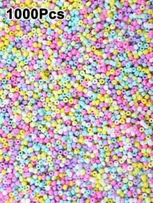 30/450克 3毫米 多色玻璃珠，迷你纯色玻璃珠，适用于珠宝制作、DIY手链、项链、耳环等手工饰品，珠宝制作材料 - 玻璃種子珠 - 查看 22