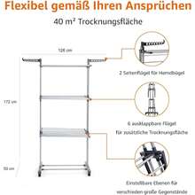 Clothes Drying Racks - Grijs - Bekijken 5