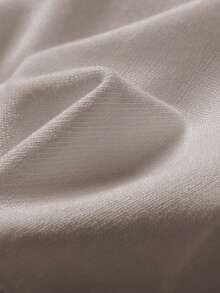 男士休闲纯色短袖套头针织上衣，春夏