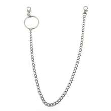 1pc Fashion Minimalist Street Punk Style Stainless Steel Double-Layer Pants Chain, Suitable For Teens, Summer Casual Outdoor Athletic Or Vacation Travel, Graduation Gifts, Birthday Dress Accessories, Daily Wear Summer, School Autumn-Winter Accessories Halloween Costume,Suitable For Teens, Youth,Men,Casual, Outdoor, Athletic, Vacation, Graduation Gifts, Birthday, Daily Wear - Silver - View 12