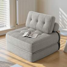 Asofer Futons - Light Grey - View 1