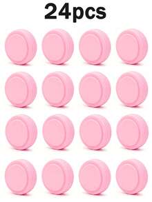 Bộ 48/24/16/8/4 miếng bọc bảo vệ bánh xe vali bằng silicon - Thiết kế bán kín, chống sốc và chống trượt, bền, phù hợp cho vali và túi du lịch, dùng được cho cả nam và nữ, thích hợp cho đồ dùng học tập và văn phòng phẩm. - Nhiều màu - Xem 12